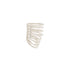 NOMADIC STACKED CUFF ZILVER